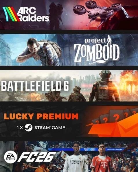 Játékszériák felsorolva egymás alatt