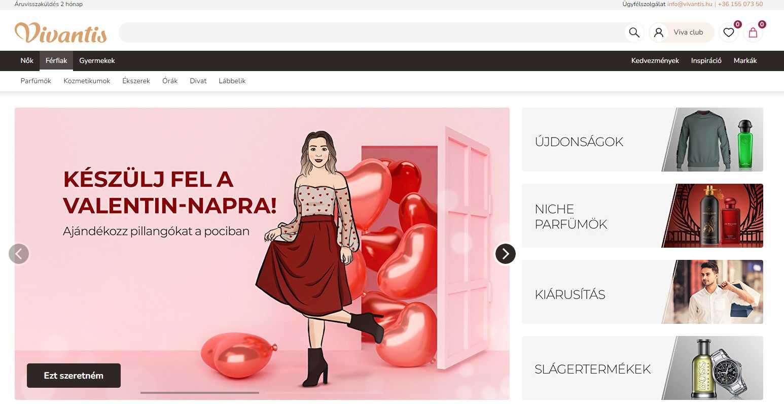 vivantis webshop