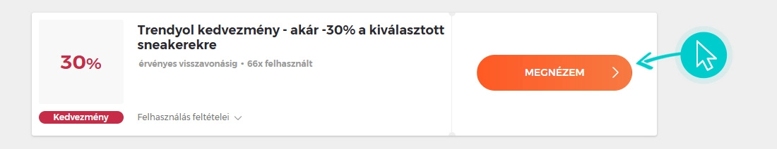 Trendyol akciók felhasználása