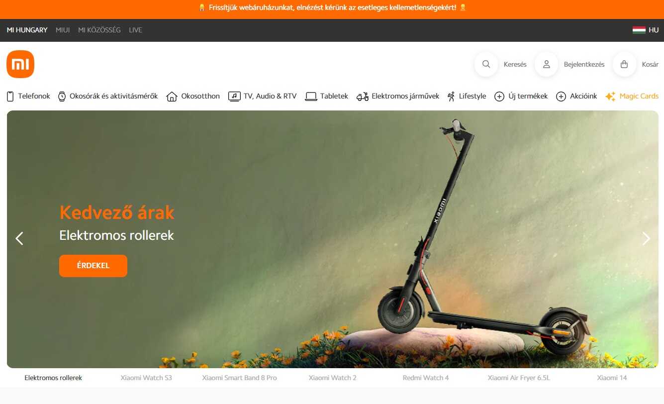 mi-home webáruház