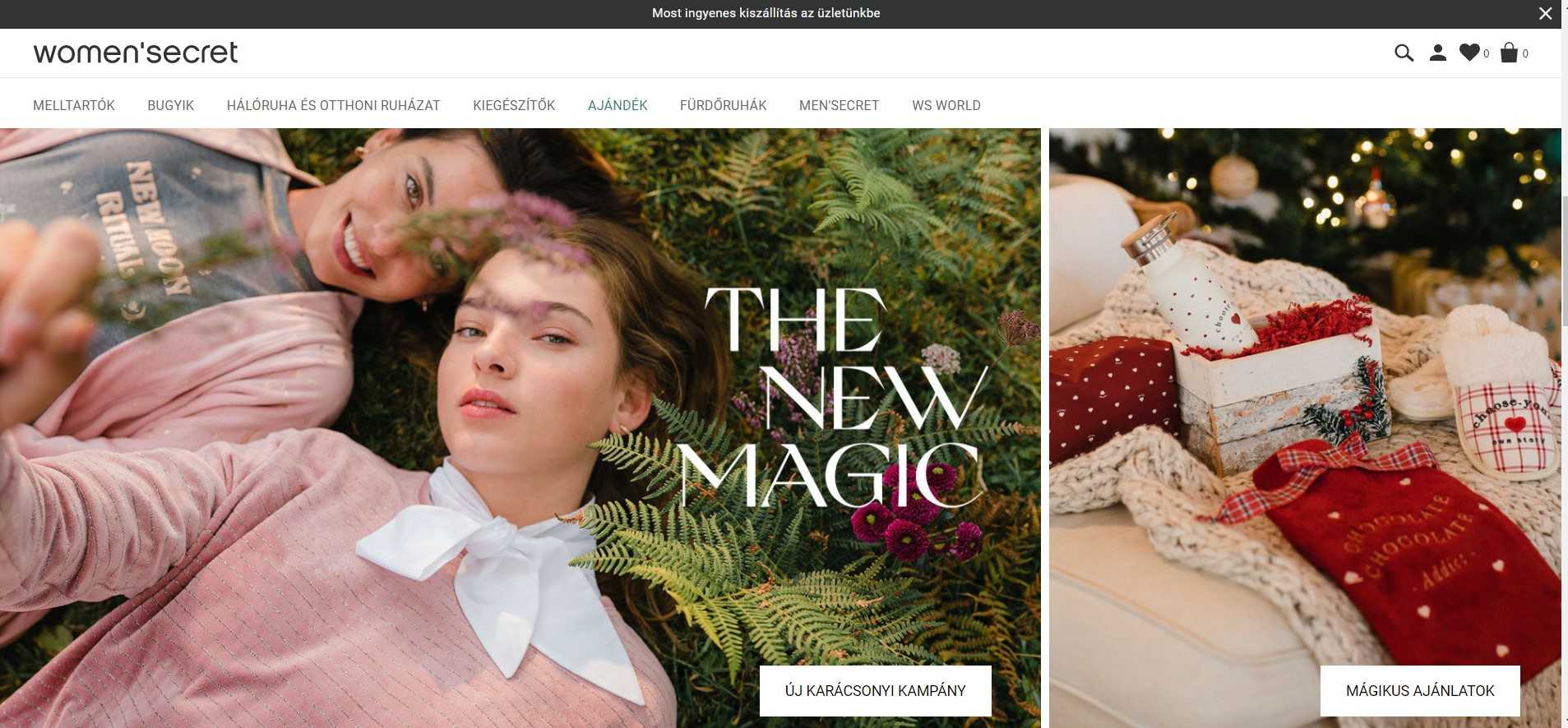 womensecret webshop