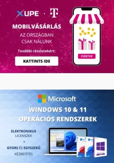 Mobilvásárlás lehetősége és Windows reklám