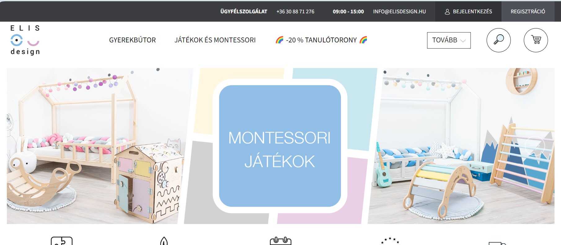 Montessori játékok gyerekeknek