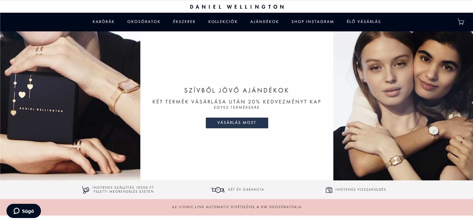 daniel wellington akció