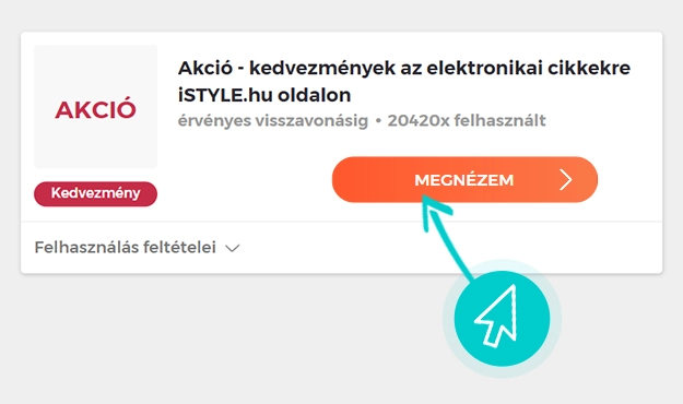 iStyle akciók felhasználása