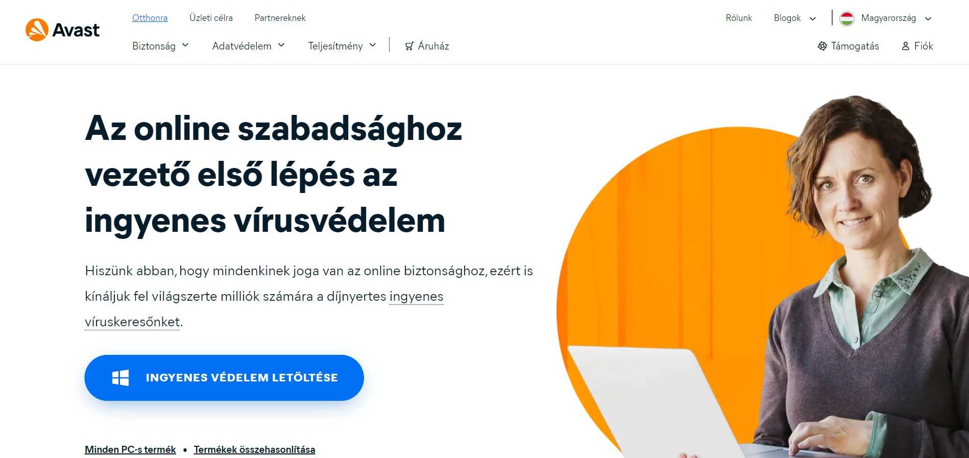 Avast webshop