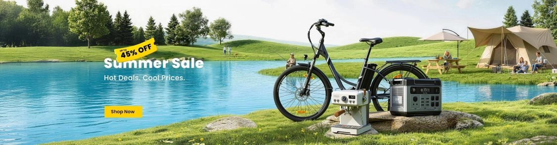 Reklám elektromos rollerre akár 45%-os kedvezménnyel