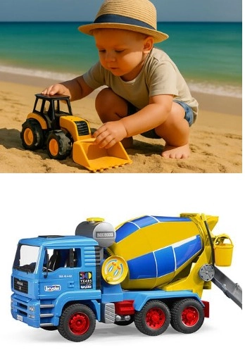 Baba és keverőgép