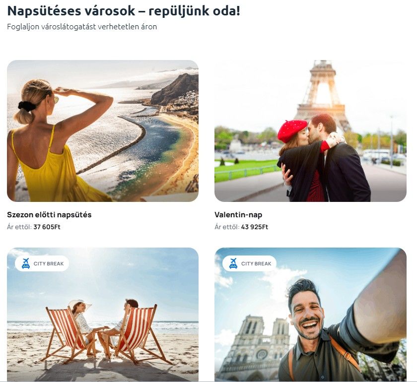esky webáruház főoldala