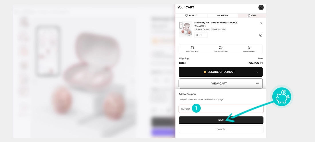Útmutató egy Momcozy kuponkód beváltásához