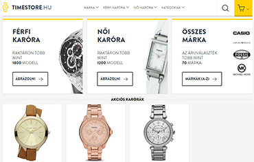 timestore webshop