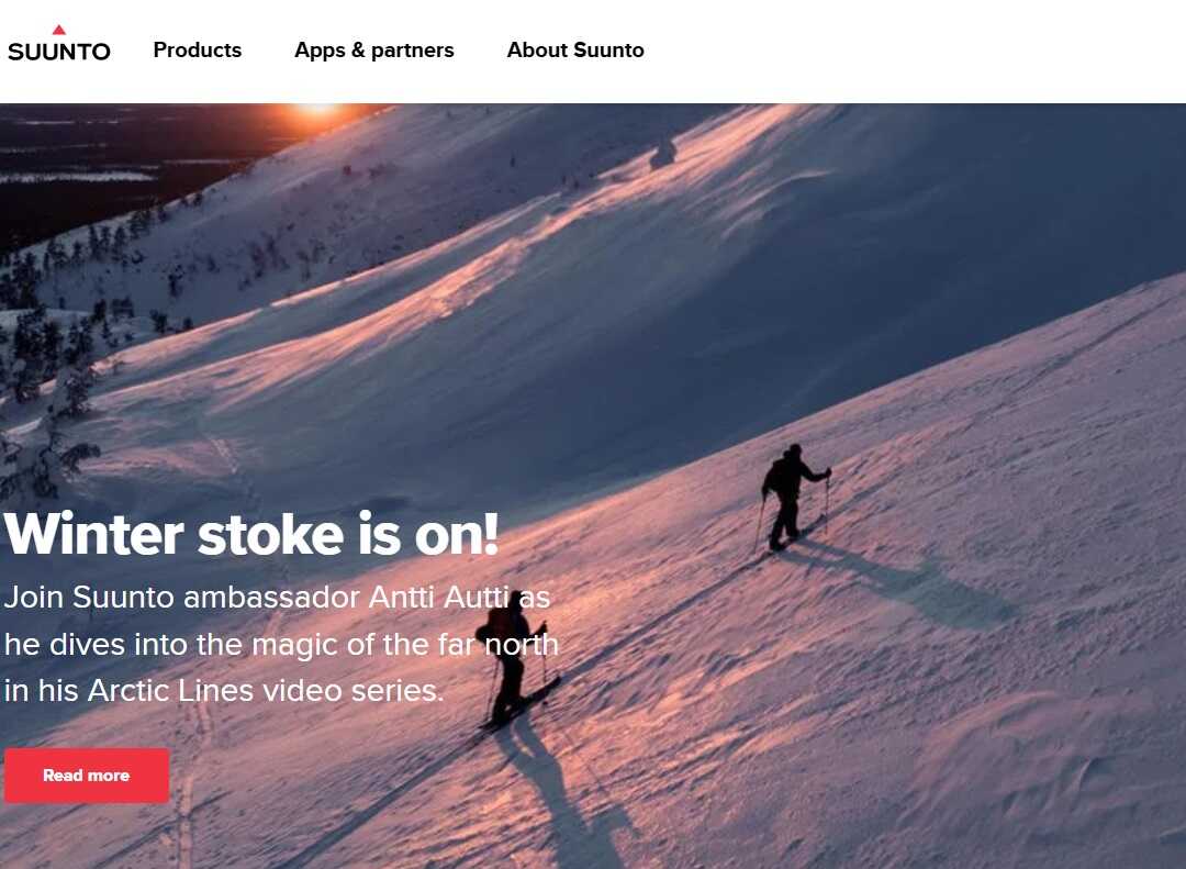 Suunto webshop