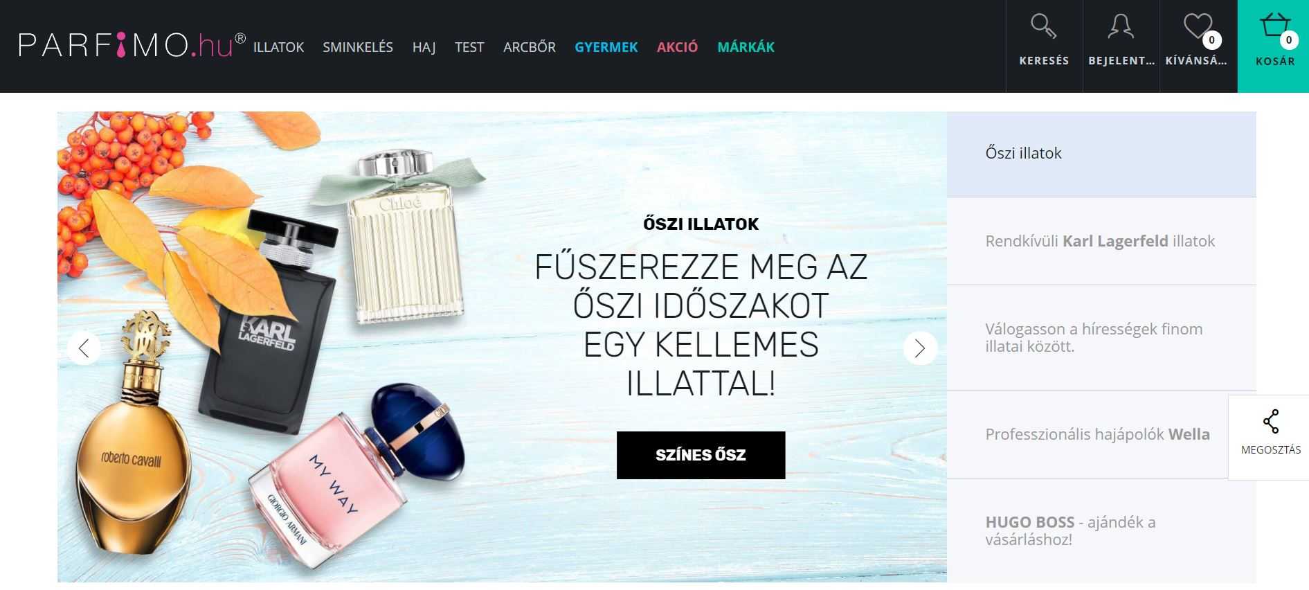 parfimo webáruház