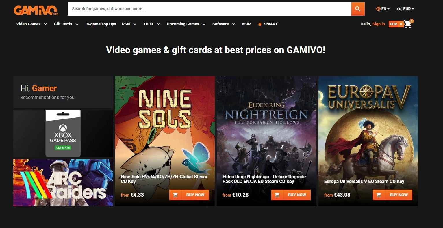 Játékok a kínálatból