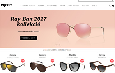 az eyerim weboldal főoldal